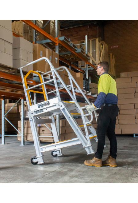 Guidelines for Working Safely with Mobile Ladder Stands and Platforms -  RollaStep